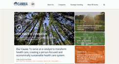 Desktop Screenshot of cambiahealth.com